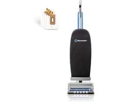 Ultradunne handstofzuiger met LED-verlichting en 2 snelheden - krachtige zuiging voor dierenharen en tapijten