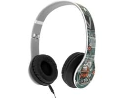 Akashi, Headset Londen model - Audio + Microfoon, Zwart