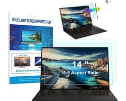 Anti-Blauw Licht & Matte Displaybescherming voor 14 Inch Laptop (16:9)