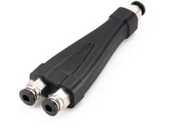 2-in-1 PTFE Adapter en Expansiepoort voor 3D Printer AMS Filament Tube Connector