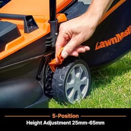 Accu Grasmaaier 24V met 32cm Maaibreedte en 150m² Maaicapaciteit — thumbnail 3