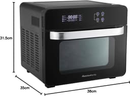 Multifunctionele heteluchtfriteuse en oven 24 liter met 11 programma's — thumbnail 7