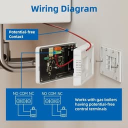 Slimme Wifi Thermostaat voor CV-ketel en Airco met App en Spraakbesturing — thumbnail 3
