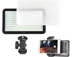 LED Video Light voor Smartphone met Houder