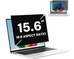 15,6 inch Laptop Privacyfilter met Blauwe Lichten Blokkering - Zichtbescherming en Krasbestendig