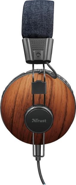 Trust Noma Headset met ingebouwde microfoon Kleur Denim Wood — thumbnail 4