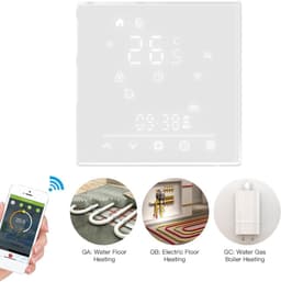 Slimme Thermostaat - Verwarming Regelaar - Energie Besparen - App Afstandsbediening - 95-240V AC - Wit — thumbnail 5
