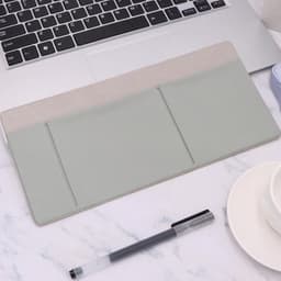 Harde schijf houder - Mobiele organizer - Werkplek optimaliseren - Drie handige vakken - 27 x 13 cm - Grijs — thumbnail 2