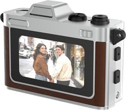 Mini digitale camera 2K/1080P FHD - 1,47 inch IPS-display - flitser en audio - ideaal voor reisfotografie - ShopVlot — thumbnail 3