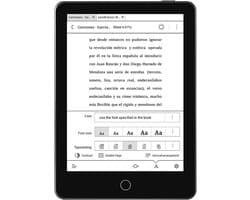 6-inch e-reader, helder scherm met 300 DPI, 4+64GB opslagruimte, ingebouwde leesverlichting, inclusief beschermhoes.