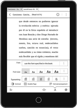 6-inch e-reader, helder scherm met 300 DPI, 4+64GB opslagruimte, ingebouwde leesverlichting, inclusief beschermhoes. — thumbnail 1