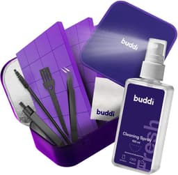 Buddi Fresh Complete Telefoon Schoonmaakset - Telefoon & Beeldscherm Schoonmaken - Met Spray, Doek en Reinigingstools — thumbnail 1