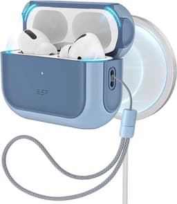 ESR Orbit Hybrid HaloLock Hoesje MagSafe Geschikt voor Apple AirPods Pro 1/2 Blauw — thumbnail 1