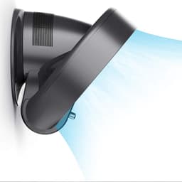 Bladeless Ventilator - Stille Wandventilator - Frisse Lucht Creëren - 180° Verstelbaar - 27 x 23.5 x 34 cm - Zwart/Grijs — thumbnail 3