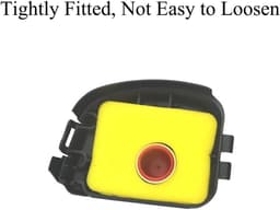 Luchtfilterdeksel vervanging - inclusief luchtfilterbasis en schuimfilter - betrouwbare bescherming voor motoren - ShopVlot — thumbnail 3
