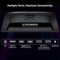KTC H27T7P‑2 Nieuw model 2026 Gaming monitor 27 inch QHD 2560×1440, 200Hz overclock tot 210Hz Fast IPS‑scherm voor gamen — thumbnail 5