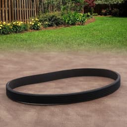Aandrijfriem Grasmaaier - Reserveonderdeel Tuin - Gazon Onderhoud - Gesloten Lus Ontwerp - 12 mm Breed - Zwart — thumbnail 3
