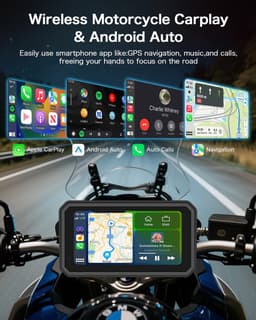 Solidchoice - 4K Dashcam voor Motoren met Navigatie en Bluetooth — thumbnail 5