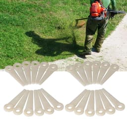Grasmaaier mes vervangingen - 24 stuks - kunststof - eenvoudig te vervangen - ShopVlot — thumbnail 5
