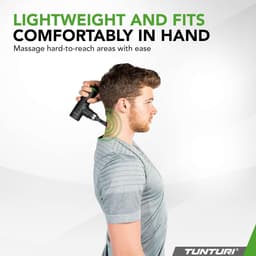 Thijox - Massage Gun Mini - Draadloze Spiermassageapparaat - Compact - Ideaal voor Thuis, Sport en Ontspanning - Verlicht Spierpijn en Stijfheid - Zwa — thumbnail 4