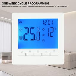 Programmeerbare Slimme Thermostaat met LCD Display voor Elektrische Verwarming — thumbnail 5