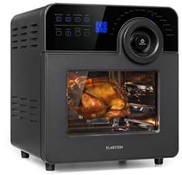 Heteluchtfriteuse Oven - Airfryer Keuken - Gezond Koken - DuoHeating Technologie - 14 Liter Capaciteit - Zwart — thumbnail 1