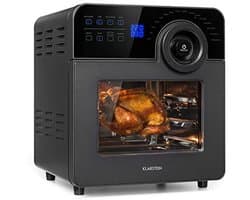 Heteluchtfriteuse Oven - Airfryer Keuken - Gezond Koken - DuoHeating Technologie - 14 Liter Capaciteit - Zwart