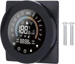 Wifi Thermostaat - Slimme Thermostaat - Verwarming Regelen - Capacitief Touchscreen - 7 Dagen Programmeerbaar - Wit — thumbnail 4