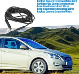 SnelShoppen - Auto Backup Dash Camera Extension Kabel 4 Pins 3 Meter - Duurzaam PVC - Eenvoudige Installatie voor Achtercamera — thumbnail 5