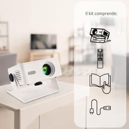 Draagbare Mini-Projector - HD 720p - Android 13 - Auto Focus - Voor Thuis en Buitengebruik — thumbnail 3