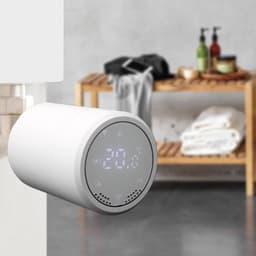 Radiatorthermostaat - Slimme Thermostaat Klep - Energie Besparen - App Bediening - 66 x 52 x 82 mm - Wit — thumbnail 3