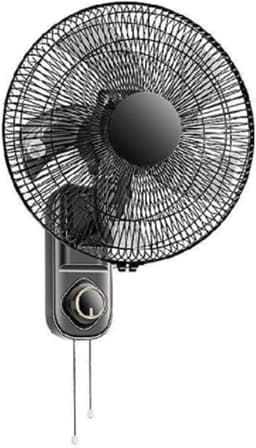 Wandventilator - Muur ventilator - Ruimte Koelen - 5 Bladen - 36 cm - Zwart — thumbnail 1