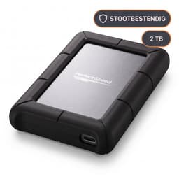 Perfect Speed Externe HDD 2TB - USB 3.2 - 1600 Mbps (200 MBps) - Schokbestendig - USB C — thumbnail 1