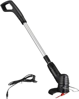Elektrische Grasmaaier - Draadloze Trimmer - Tuin Onderhouden - Lichtgewicht Ontwerp - 700 g - Zwart — thumbnail 1