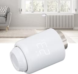 Slimme Radiatorthermostaat - Draadloze Regelaar - Temperatuur Aanpassen - App Bediening - M30 x 15 mm - Wit — thumbnail 4