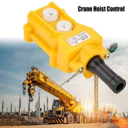 SnelShoppen - Controllore a Sospensione met Chain Lift en Antipioggia Knop voor Cranes, Elektrische Hijskranen, Handbediening, Geschikt voor Buitenact — thumbnail 4