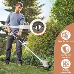 SnelShoppen - Brush Cutter Set Grasmaaier Koppeling Tuingereedschap Vervangingsonderdelen Grasmaaier Koppeling + Veer voor GX35/140/139/40-5/TU43 — thumbnail 3