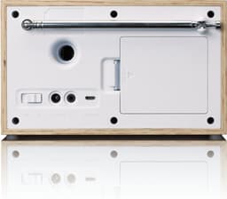 Lenco Radio op Batterijen - Compacte DAB FM Radio - Bluetooth - Houten behuizing - DAR-017WD - Noodradio - Noodpakket - Hout — thumbnail 2