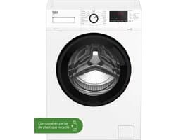 Beko b100 WUV8412XBWS wasmachine Voorlader 8 kg 1400 RPM Wit — thumbnail 1
