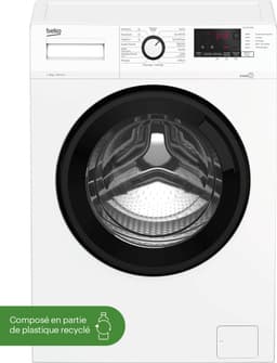 Beko b100 WUV8412XBWS wasmachine Voorlader 8 kg 1400 RPM Wit — thumbnail 2