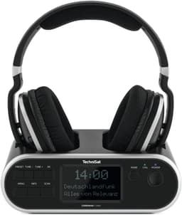 TechniSat Stereoman 2 DAB+ - 2.4Ghz draadloze hoofdtelefoon - zwart — thumbnail 4