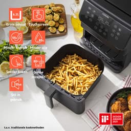 Cosori XXL Chef Edition 6.2 liter Airfryer - Met Bakpapier bakjes - 12 programma's — thumbnail 18