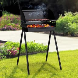 Haushalt 64256 - Standgrill - bbq - met windbescherming — thumbnail 2