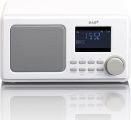 Lenco DAR-010WH radio met DAB+ tuner, FM tuner en timer functie — thumbnail 1