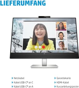 HP E-Series E27m G4 - QHD Webcam Monitor - 27 inch — thumbnail 9