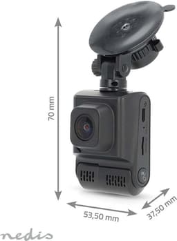 Nedis Dashcam – 4K – Dual Camera 1080p – GPS – Nachtzicht – Parkeermodus – Looprecording – 256GB — thumbnail 3
