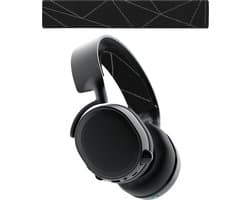 kwmobile vervangende koptelefoonband voor SteelSeries Arctis 3 / Arctis 5 koptelefoon band - Nylon zachte hoofdband voor hoofdtelefoon in zwart / grijs