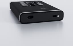 iStorage diskAshur3 HDD – externe harde schijf – 1TB – USB – 256-bit – Zwart — thumbnail 6