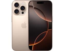 Apple iPhone 16 Pro 16 cm (6.3") Dual SIM iOS 18 5G USB Type-C 128 GB Zand