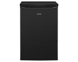 Bomann KS 7251 – Tafelmodel koelkast met vriesvak – 109 Liter - Zwart Inox Look – energieklasse C